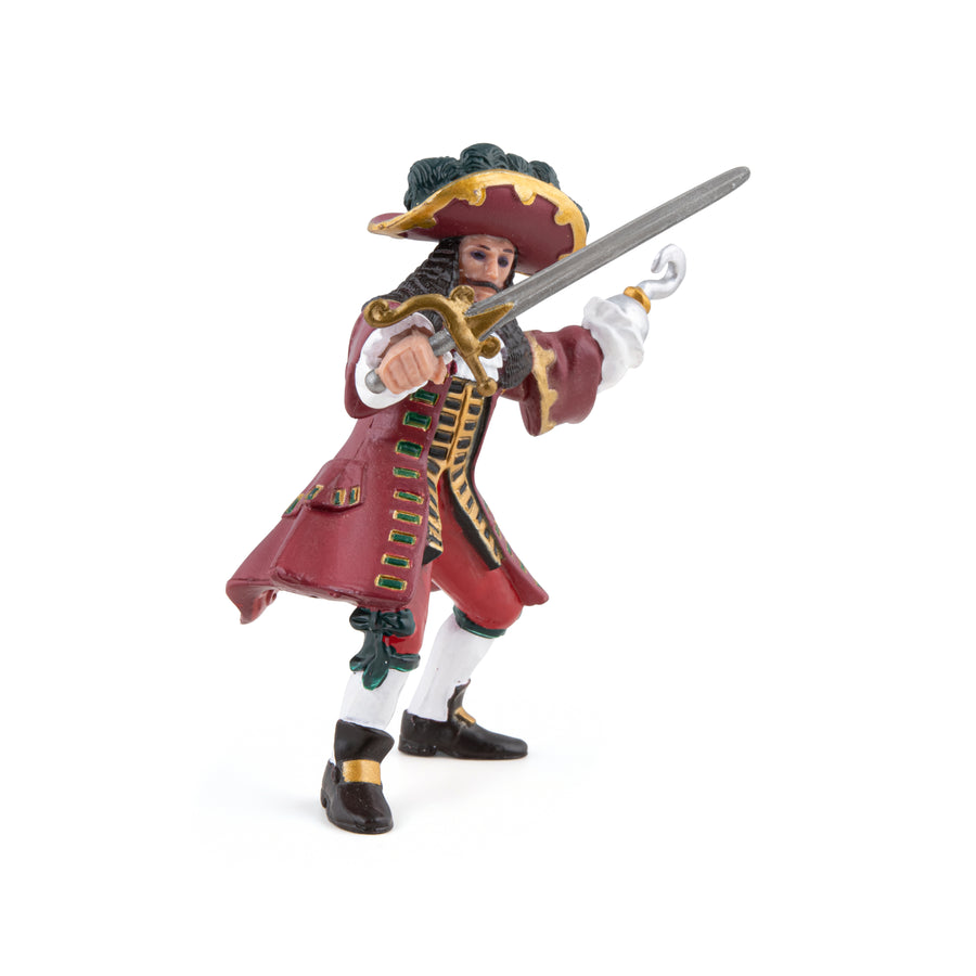 Capitaine pirate Papo en PVC, Collection Pirates et corsaires, jouet éducatif idéal pour enfants