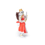 Roi au dragon à l'épée Papo en PVC, Collection Médiéval, jouet éducatif idéal pour enfants et collectionneurs