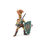 Maître des armes cimier dragon Papo en PVC, Collection Médiéval, jouet éducatif idéal pour enfants et collectionneurs