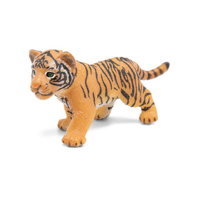 Figurine Bébé tigre Papo en PVC, thème félins, Collection Animaux sauvages, jouet éducatif idéal pour enfants et collectionneurs