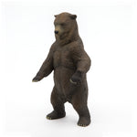 Figurine Grizzly Papo en PVC, thème forêt, Collection Animaux sauvages, jouet éducatif idéal pour enfants et collectionneurs