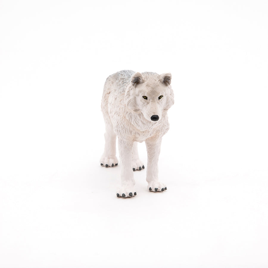 Figurine Loup polaire Papo en PVC, Collection Animaux sauvages, jouet éducatif idéal pour enfants et collectionneurs