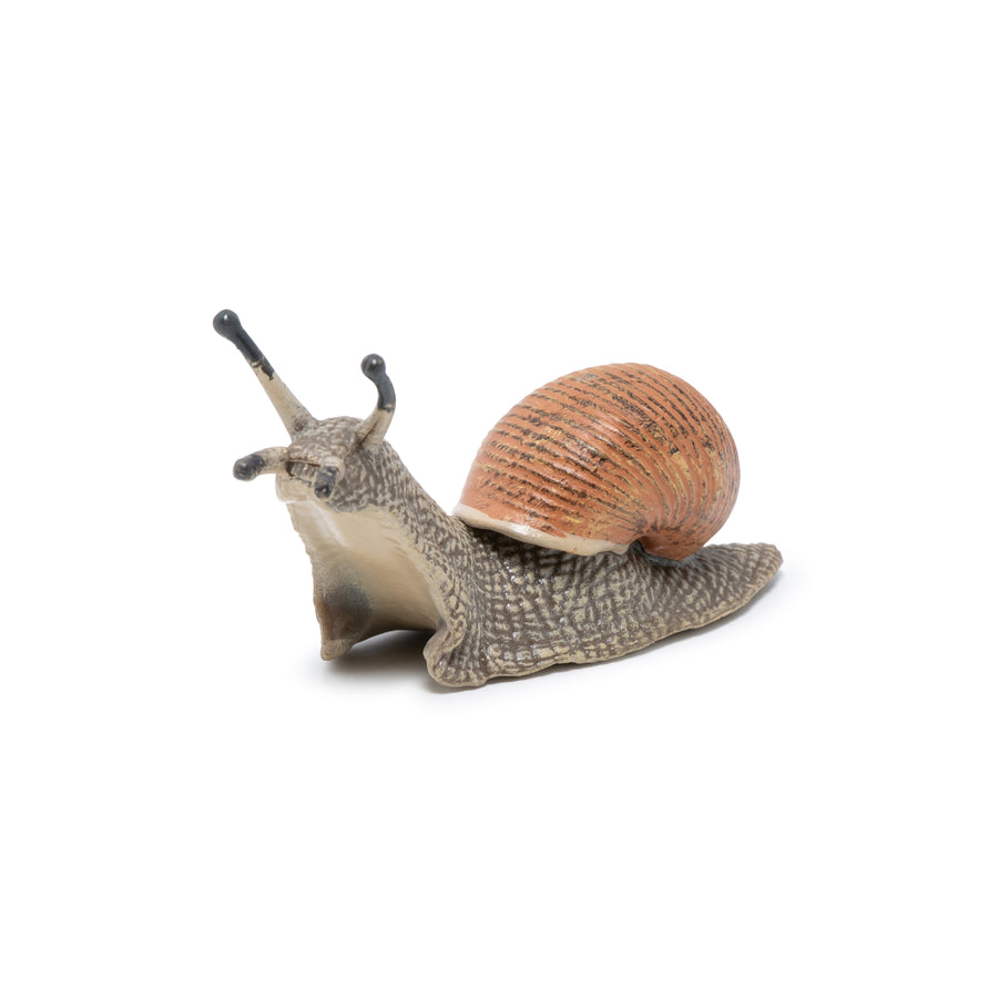 Escargot Papo en PVC, Collection Animaux des jardins, jouet éducatif idéal pour enfants et collectionneurs