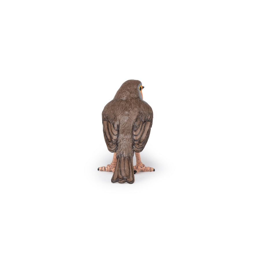 Figurine Rouge-gorge Papo en PVC, thème oiseaux, Collection Animaux des jardins, jouet éducatif idéal pour enfants et collectionneurs