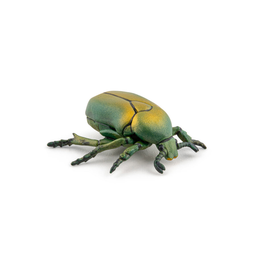 Figurine Cétoine doré Papo en PVC, thème insectes, Collection Animaux des jardins, jouet éducatif idéal pour enfants et collectionneurs