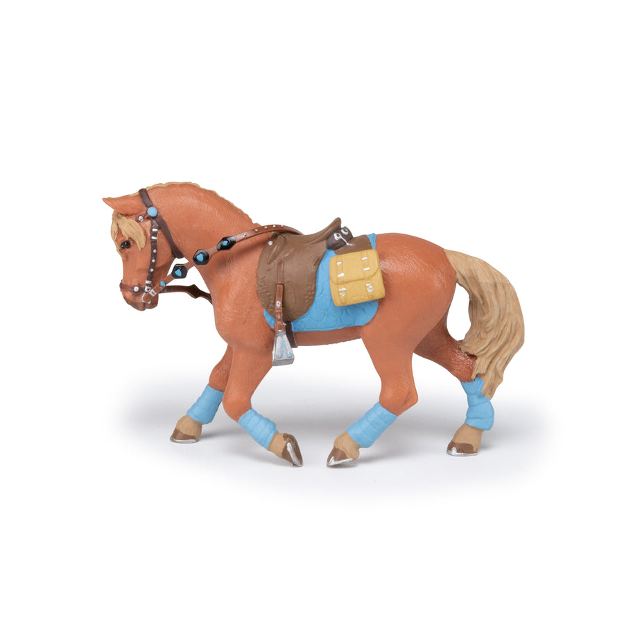Figurine Cheval du jeune cavalier Papo en PVC, Collection chevaux, jouet éducatif idéal pour enfants et collectionneurs