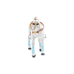 Figurine Cheval de la cavalière fashion bleue Papo en PVC, Collection chevaux, jouet éducatif idéal pour enfants et collectionneurs