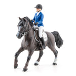 Figurine Eden et Qimbaya Papo en PVC, Collection chevaux, jouet éducatif idéal pour enfants et collectionneurs