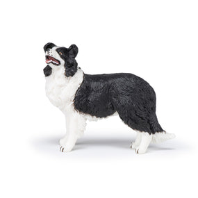 Figurine Border collie Papo en PVC, Collection chiens et chats, jouet éducatif idéal pour enfants et collectionneurs