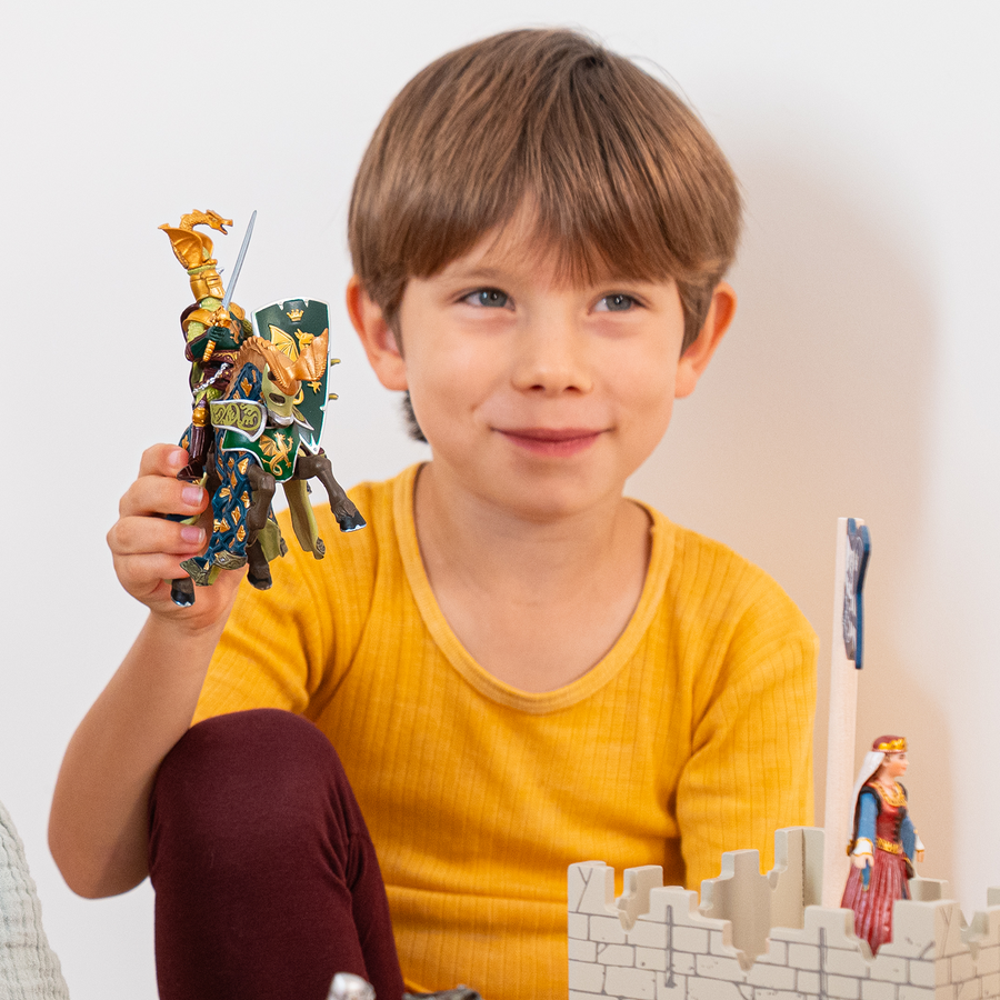 Figurine Maître des armes cimier dragon